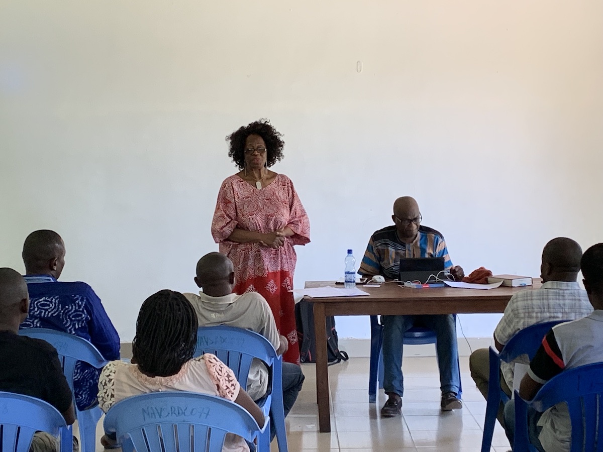 Les Moissonneurs team with pastors and church leaders on mission